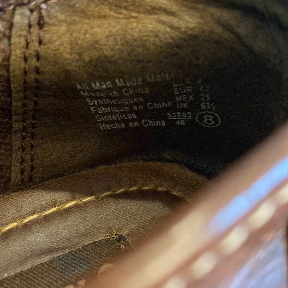 Airwalk Vintage Mary Jane Wedge Flats 90s Y2K Brown Size 8 - Picture 6 of 11